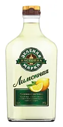 Настойка ЗЕЛЕНАЯ МАРКА Лимонная 29% ст/б 0.25л