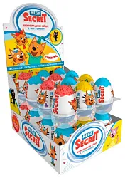 Яйцо шоколадное СЛАДКАЯ СКАЗКА мега секрет три кота 20г