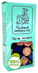 Чай ЧАЙНЫЙ ИМПЕРАТОР Пу-эр ассорти 100г
