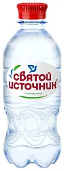 Вода СВЯТОЙ ИСТОЧНИК артезианская газированная 1кат пэт 0.33л