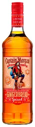 Напиток спиртной КАПИТАН МОРГАН Пряный с ароматом имбирного пряника 30% ст/б 0.7л