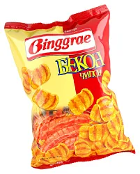 Чипсы БИНГРЭ бекон 40г