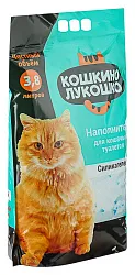 Наполнитель для туалета КОШКИНО ЛУКОШКО Силикагель 3.8л