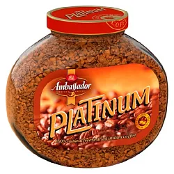 Кофе АМБАССАДОР Платинум растворимый ст/б 47.5г