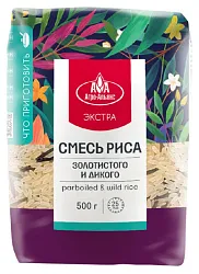 Смесь АГРО-АЛЬЯНС золотистого и дикого риса м/у 500г