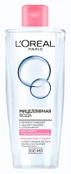 Мицеллярная вода ЛОРЕАЛЬ для сухой и чувствительной кожи 200мл