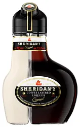 Напиток спиртной ШЕРИДАНС двухслойный со вкусом кофе 15.5% ст/б 0.75л