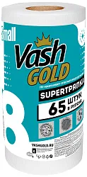 Тряпка хозяйственная ВОШ ГОЛД Смалл в рулоне 65л