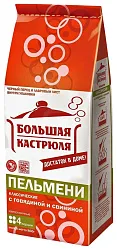 Пельмени БОЛЬШАЯ КАСТРЮЛЯ Классические Макс 800г