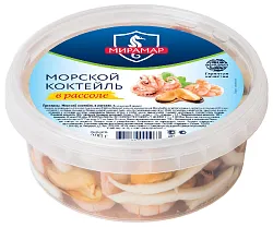 Коктейль морской МЕРИДИАН в рассоле 300г
