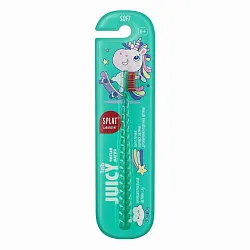 Зубная щетка СПЛАТ Джуси Лаб Магия единорога прозрачная 6+