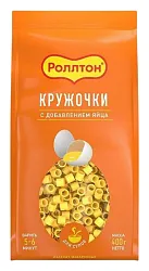 Мак.изделия РОЛЛТОН Кружочки яичная для супов 400г