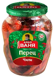 Перец ДЯДЯ ВАНЯ чили маринованный ст/б 340г