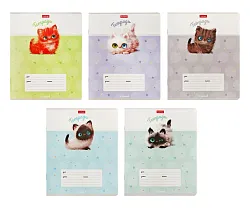 Тетрадь Кошарики клетка 12л арт.12Т5В1