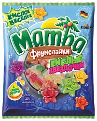 Жевательный мармелад МАМБА Фрумеладки кислые звездочки 70г