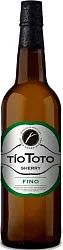 Вино ТИО ТОТО Фино Херес белый сух 15% ст/б 0.75л