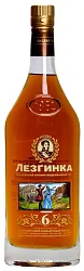 Коньяк ЛЕЗГИНКА 6 лет 40% ст/б 0.5л