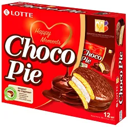 Печенье ЛОТТЕ Чоко-Пай 12шт 336г