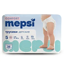 Подгузники-трусики МЕПСИ Комфорт XL 12-20кг 38шт