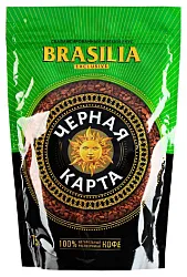 Кофе ЧЕРНАЯ КАРТА Бразилия Эксклюзив м/у 75г
