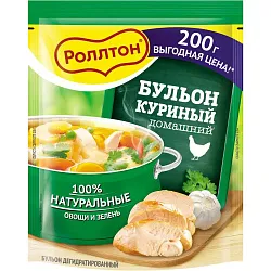Бульон РОЛЛТОН куриный д/пак 200г