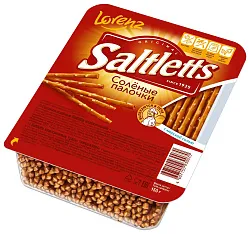 Палочки ЛОРЕНЦ Солтлетс соленые 150г