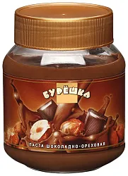 Паста БУРЕШКА шоколадно-ореховая ст/б 350г