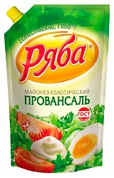 Майонез РЯБА Провансаль 50.5% д/пак 630г