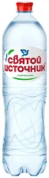 Вода СВЯТОЙ ИСТОЧНИК артезианская 1кат газированная пэт 1.5л