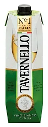Вино ТАВЕРНЕЛЛО белое п/сух 10-11% т/пак 1л