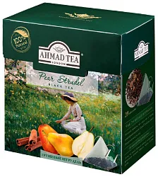 Чай АХМАД Грушевый штрудель 20пак пирамидки