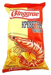 Чипсы БИНГРЭ креветка 50г