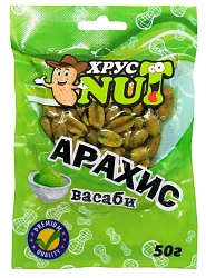 Арахис ХРУСТ НАТ васаби м/у 50г
