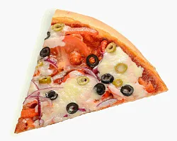 Пицца овощная с сыром кусок 160г