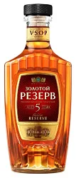 Коньяк ЗОЛОТОЙ РЕЗЕРВ Российский 40% ст/б 0.7л