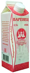 Варенец БЕЛЫЙ ЗАМОК бзмж 2.5% 450г