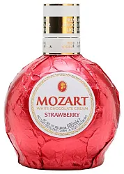 Ликер МОЦАРТ Уайт Чоколейт Крим Строберри 15% ст/б 0.5л