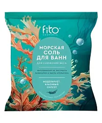 Соль для ванн ФИТО КОСМЕТИК Эликсирика морская для снижения веса 500г
