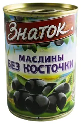 Маслины ЗНАТОК б/к ж/б 280г