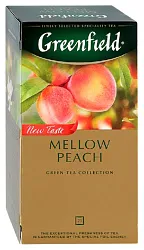Чай ГРИНФИЛД Мэллоу Пич зеленый 25пак