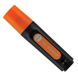 Маркер текстовый ЦЕНТРУМ оранжевый скошенный арт.80213