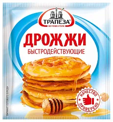 Дрожжи ТРАПЕЗА быстродействующие м/у 10г