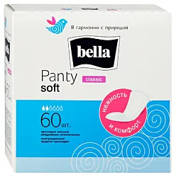 Прокладки ежедневные БЕЛЛА Панти Софт классик 60+10шт