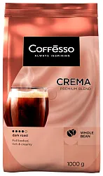 Кофе КОФФЕССО Крема зерно 1000г