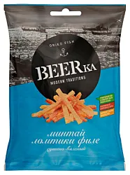 Минтай БИРКА филе 25г