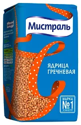 Гречневая крупа МИСТРАЛЬ ядрица м/у 900г