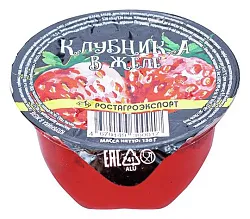 Желе РОСТАГРОЭКСПОРТ фруктовое с клубникой 150г