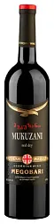 Вино МЕГОБАРИ Мукузани красное сух 12% ст/б 1.5л