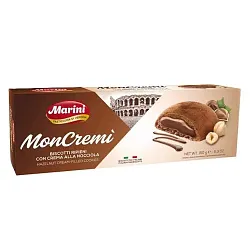 Печенье МАРИНИ Монкреми с ореховым кремом 150г