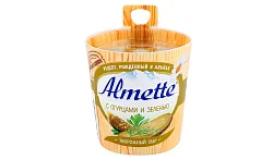 Сыр творожный ХОХЛАНД Альметте с огурцами и зеленью бзмж 60% 150г